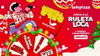 Telepizza Esta Navidad juega a la Ruleta Loca de Telepizza anuncio
