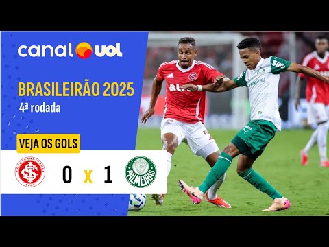 INTERNACIONAL 0 X 1 PALMEIRAS