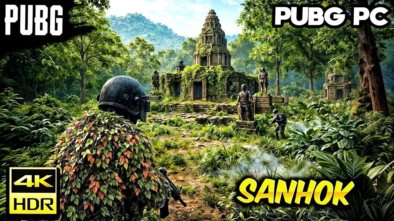 PUBG PC SANHOK: Al FIN SALE este MAPA y ME PONGO MODO AGRESIVO 🥰 Gráficos al MAXIMO