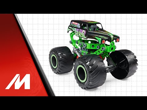 How To Build the Monster Jam Grave Digger Truck - Meccano/Erector Junior