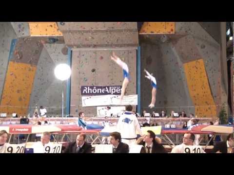 CISAG : Trampoline Championnat de Zone à Valence - Synchro Laura/Emma