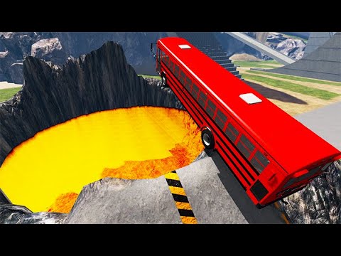 High Speed Random Car Jumps #138 – BeamNG.Drive