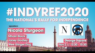 #INDYREF2020 Rally - Full Video - 3 hr streamed video