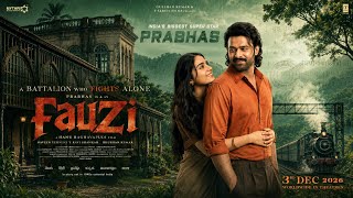 Download lagu Fauzi - First Single Promo | Prabhas |Hanu Raghavapuri | imanvi | Ai Studio 41  mp3