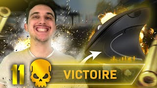 J ai gagné avec une souris ergonomique sur warzone ★ top1 11kills victory warzone