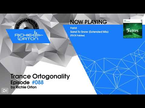 Richie Orton | Trance Ortogonality | Episode #088 | Jan 15, 2018
