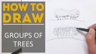 How to Draw a Tree II - Groups of Trees