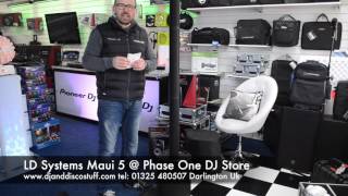 Video thumbnail for LD Systems Maui 5 @ Phase One DJ Store by Phase1djstore