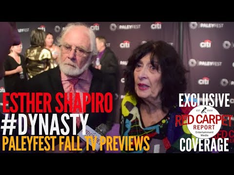 Esther & Richard Shapiro, Creator Dynasty interview at The CW series Dynasty preview