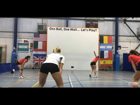 Belgium - One Wall Opens 2019 - Diez & Gimenez vs Zeinstra & Monfils - Filmed by Wallball Worldwide