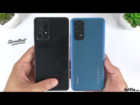 Xiaomi Redmi Note 11s vs Samsung Galaxy A52s | Video test Display, Speedtest, Camera Comparison