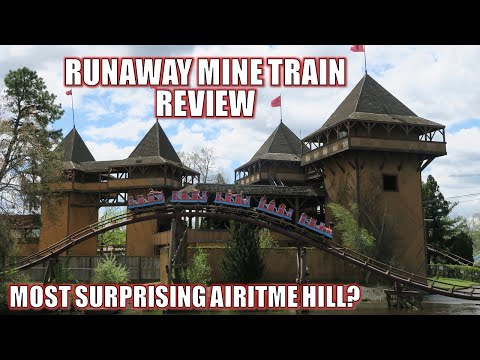Runaway Mine Train Review, Six Flags Great Adventure Arrow Mine Train | Most Surprising Airtime Hill