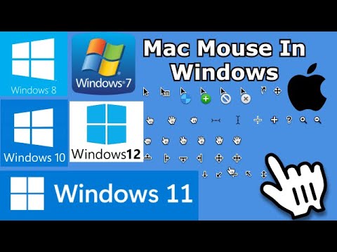 Как изменить курсор мыши на курсор мыши Mac для Windows 7, 10, 11, 12