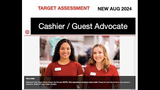 2025 Target Assessment | Cashier/ Guest Advocate Target Online Assessment