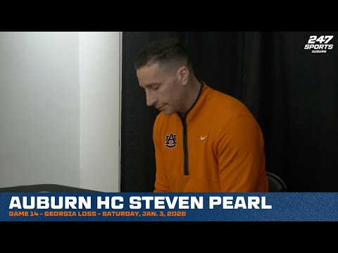 Auburn HC Steven Pearl - Georgia Loss