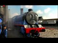 Engines Getting Decorated A Banner Gets Caught On Gordon
