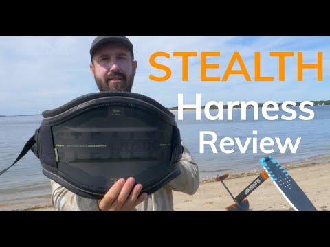 Mystic Stealth hardshell harness review - super fun first kitesurf session
