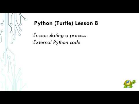 Python Turtle Lesson 8