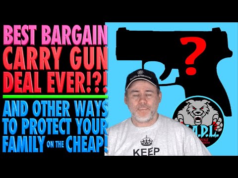 The BEST Bargain Carry Gun Deal Ever!?!...(& Other Ways to Protect Your Family on the Cheap)
