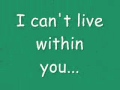 David Bowie - Within You (lyrics video) 