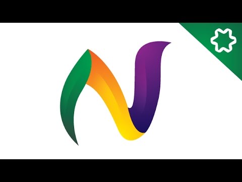 Water Drop Logo Design Tutorial With Different color every layer Adobe illustrator tutorial