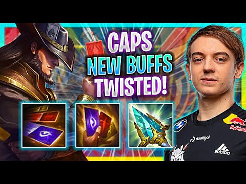 CAPS IS READY TO PLAY TF NEW BUFFS! | G2 Caps Plays Twisted Fate Mid vs Yasuo! | Season 2023