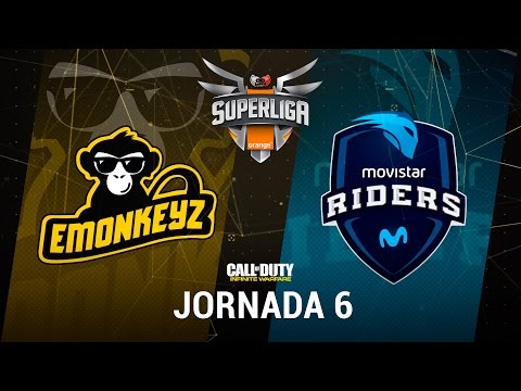 EMONKEYZ VS MOVISTAR RIDERS - #SuperligaOrangeCOD6 - Jornada 6 - T12
