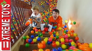 Sneak Attack Squad Training Part 3! Nerf Battle with Ethan