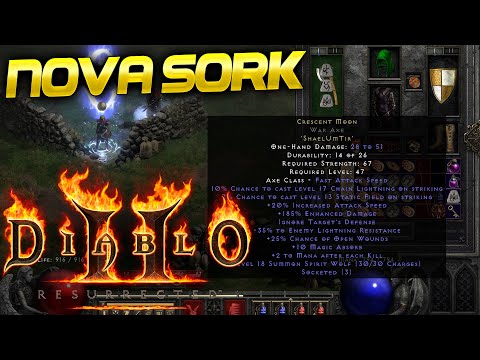 GODLY BUDGET NOVA SORC for NEW D2R PATCH!!