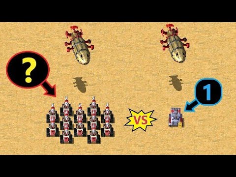 How many Flak Tracks to beat 1 Elite IFV ? - Red Alert 2