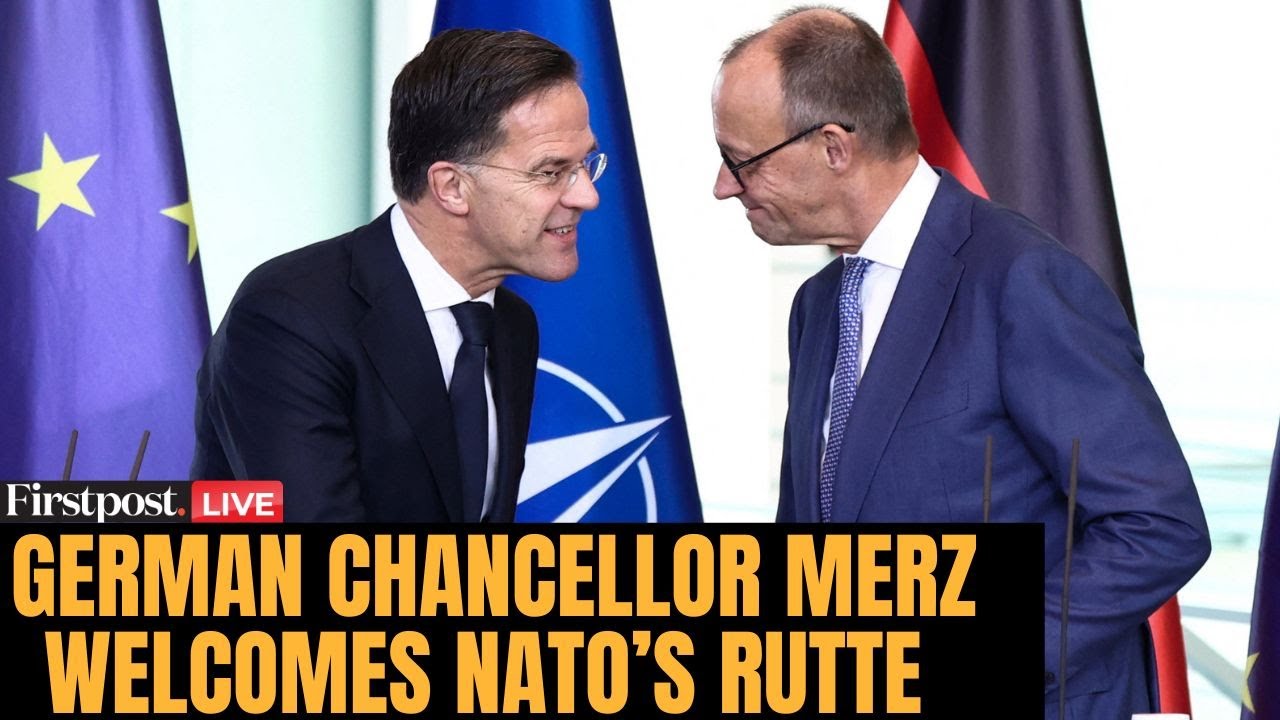 LIVE: German Chancellor Merz and NATO Secretary Rutte Discuss the Russia-Ukraine War | N18G