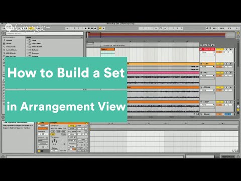 Building a Set in Arrangement View