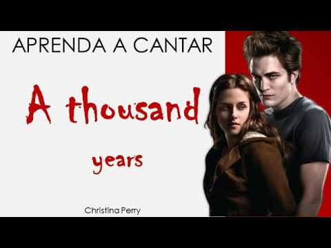 Christina Perri - A Thousand Years (tradução/legendado) 