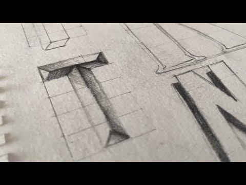 6 of the BEST TIPS for beginners HAND LETTERING TUTORIAL serif/bevel/illuminated typography