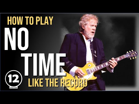 No Time - The Guess Who | Guitar Lesson