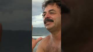 He spends his days surfing in Costa Rica