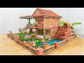 How To Build Hamster House And Fish Pond By Mini Bricks