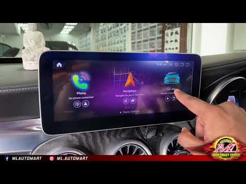 Latest UI for Mercedes Benz Android Monitor