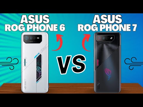 Asus ROG Phone 6 vs Asus ROG Phone 7 Deutsch | Vergleich