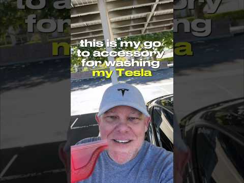 You NEED This Detailing Accessory For Drying Your #tesla FAST #shorts