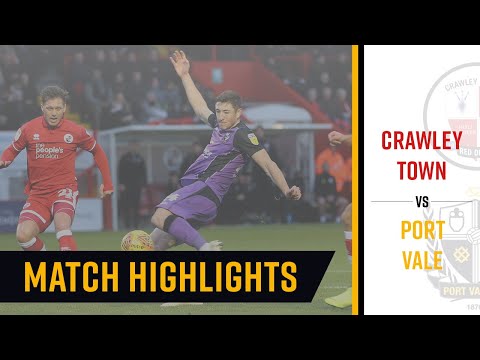 Crawley v Port Vale
