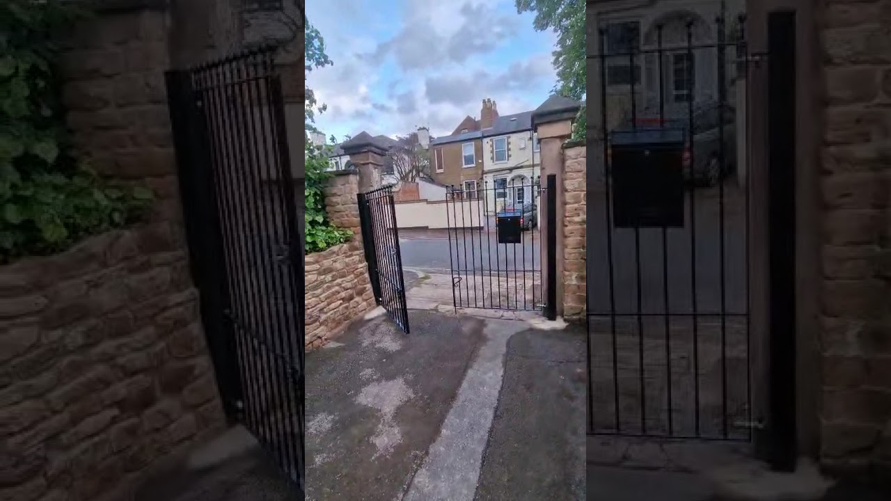 Custom made iron gate