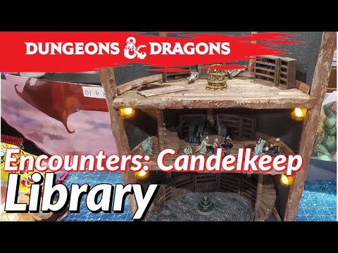 DUNGEON MASTER TIPS!  - CANDLEKEEP LIBRARY SWORD COAST - Dungeon and Dragons Encounters!