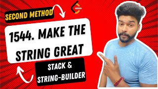 #1544. Make The String Great | DSA | Data Structure and Algorithm | Code With Me | JAVA | C++