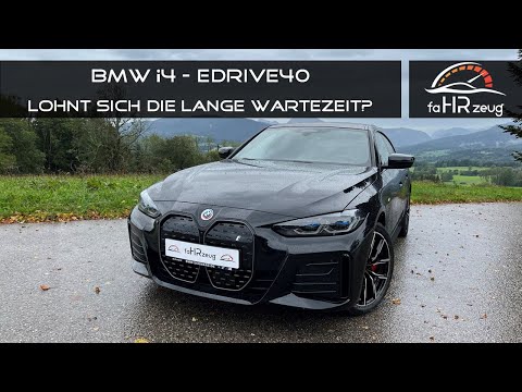 BMW i4 eDrive 40 (2022) - Fahrbericht / Review / Einzeltest (inkl. Kapitel) / Reichweite / G26