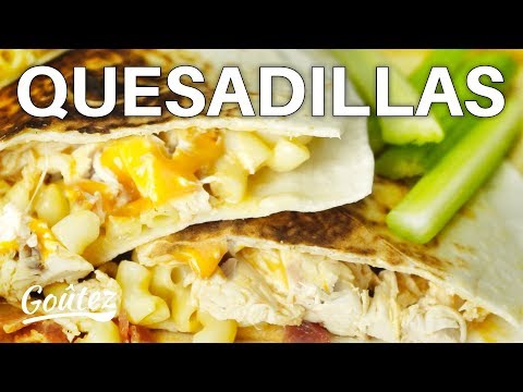 The Best Buffalo Chicken Quesadillas Recipe