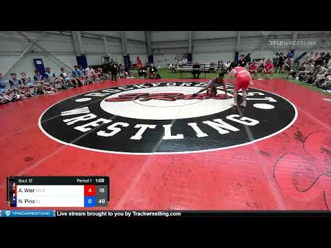 195 Lbs Round 3 (8 Team) - Andrew Wier, Team Missouri Blue Vs Nazareth Pina, New Jersey 59df