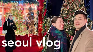 The magic of christmas in seoul🎄✨sightseeing, cafe hoping, cozy vibes ☕ Korea vlog