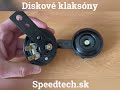 Diskový klakson 12V - 370/450Hz, 45dB, vysoký/nízký tón 65mm (2ks) - Video Youtube