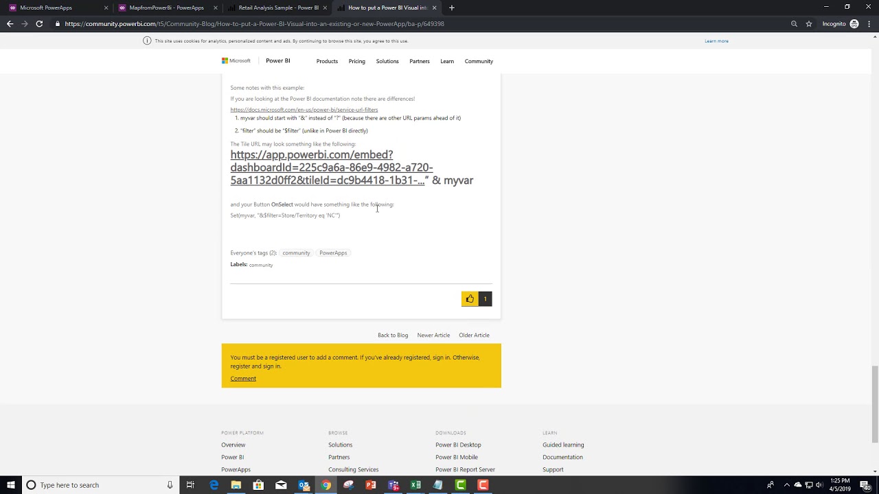 Power BI plus PowerApps equals amazing Apps with Maps!